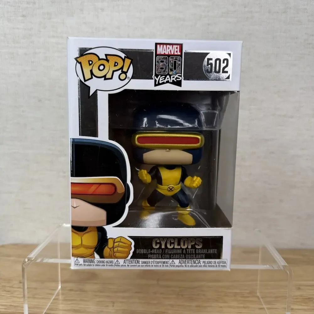 Funko Pop! Marvel 80 Years Cyclops #502 Bobble-Head Vinyl Figure New In Box